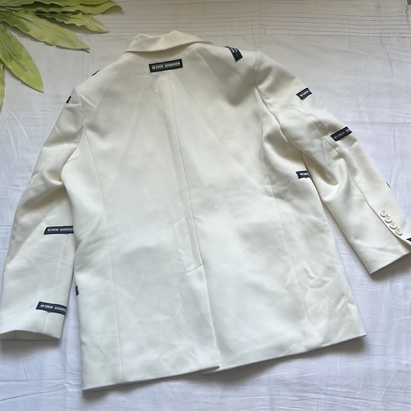 40 Crew White Lead Blazer Jacket - Picture 10 of 15